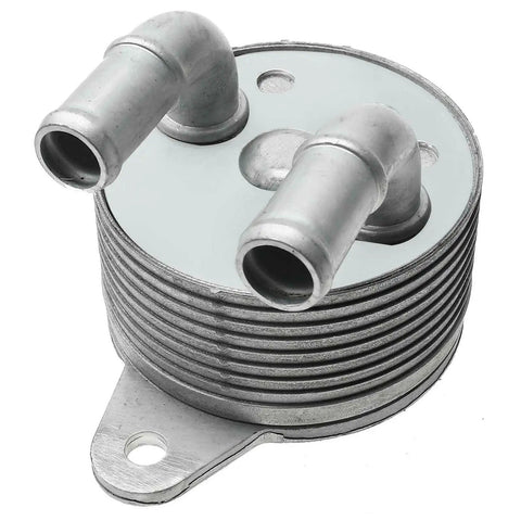 Premium Aluminum Transmission Oil Cooler Fits Mazda 3 And CX-5 With Sleek Silver Finish 8 Cooling Rows L4 Engine Perfect For Keeping Your Ride Chill.