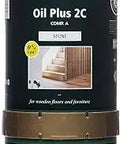 Wood Stain Oil Plus 2C Stone Finish One Layer Hardwax Oil For Interior Wood Works On All Wood Types Durable Protection No Fuss Maintenance Low VOC Pro Grade Finish 1.3 Liter container
