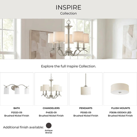 Two Light Flush Mount Ceiling Light With Summer Linen Shade In Brushed Nickel Finish For Kitchen Hallway And Interior Living Spaces Great For Baths, Bedrooms, And Entryways With A Clean, Modern Vibe