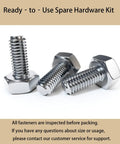 390 Piece M4 Hex Socket Head Cap Screws Nuts And Washers Set With Storage Box In 304 Stainless Steel For DIY Repair Furniture And Machinery Projects Ideal For Home Improvement Automotive Repair Cabinet Making And General Hardware. Three M4 bolts