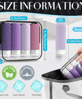Must Have Carry On Friendly Travel Bottles For Toiletries Set TSA Approved Silicone Containers Leak Proof Refillable 3oz 90ml