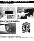 Installation guide for Must Have Charcoal Filter For Ventless Ductless Range Hood With Odor Absorption And Smoke Removal Easy