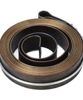 2 Pack Drill Press Quill Feed Return Springs Chrome Plated Steel shown coiled up for drilling milling machines