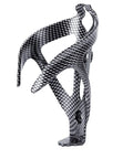 Fly Heavy Duty Bike Water Bottle Cage Built From Solid Abs Showing Off A Badass Carbon Fiber Aesthetic, side view