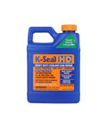 Heavy Duty Coolant Leak Repair One Step 16 Oz Pour And Go Seals Radiator Leaks Fast In Minutes No Flushing Required Works With All Antifreeze For Cars Trucks And SUVs, blue bottle front view