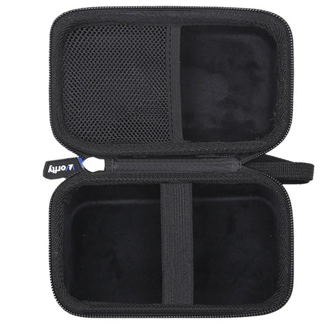 Open Tailored Carry Case For HS 130 A Portable Golf Launch Monitor Travel Ready Protective Bag Full Black Interior with Pocket Storage