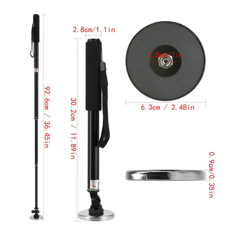 Extendable Telescopic Magnetic Pickup Tool From 7.48 To 39.5 Inches With Large Area Magnet Lifting Up To 20 Lbs, tool details