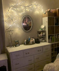 Lit Up Willow Vine Lights For Indoor Or Outdoor Decor With Plug In Power Flexible Faux Plant For Ambient Glow And Easy Setup