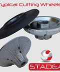 Diamond Profile Wheel For Grinder 1 And A Quarter Inch Radius Demi Half Bullnose Edge Shaping Marble Tile Stone Concrete Profiling