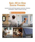 Thermal Imaging Camera With AI Scene Detection And Thermometer Mode For Home And Electrical Inspections, Detect Water Leaks, Insulation Gaps, Floor Heating Faults, Moisture And Solar Panel Issues, No-Fuss Setup Required showing moisture, insulation, floor heating, electrical and solar checks