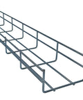 Cable Tray System For Wire Management With Ceiling Mount Kit, Beefed Up 2 Inch Depth, 4 Inch Width, Zinc Plated Steel