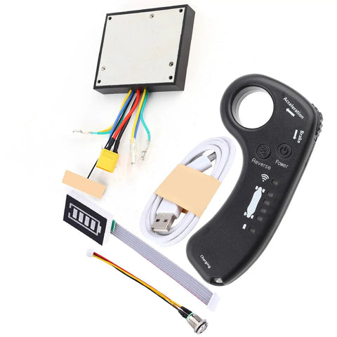 Electric Skateboard Dual Drive Esc Replacement With Remote Control For Longboards And Riders High Power Performance Upgrade