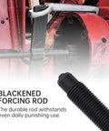 Heavy Duty 20 Inch Two Jaw Gear Puller Badass Chrome Vanadium Bearing Extractor For Smash Rusted Pulleys And Brake Drums With Adjustable Reversible Arms For No Sweat Automotive Repairs, featuring a blackened forcing rod.
