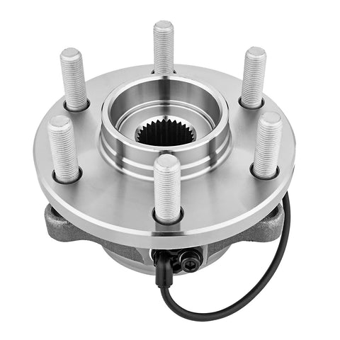 Pair Front Wheel Bearing And Hub Assembly For 2005-2019 Nissan Pathfinder Xterra Frontier And 2009-2012 Suzuki Equator 4x4 Models