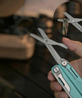 20 In 1 EDC Multi Tool Pliers With Spring Loaded Pliers Head Detachable Screwdriver Bits Safety Spring Back Scissors Serrated Saw And...