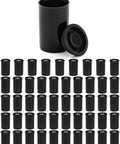 Film Canisters With Lids 50 Pack 8 Oz Plastic Camera Reel Containers For Film Developing Crafts Science Projects And Everyday Storage Black Dope Value Pack With Durable Airtight Lids For Reels Small Parts And Lab Diy
