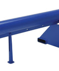 Heavy Duty Telescoping Forklift Boom Attachment With 6000 Lbs Load Capacity And 24 Inch Forks Built Tough From Welded Structural Steel, side view.