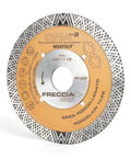 Gold Line DNA CGX Freccia Oro Porcelain Tile Blade For Dry Cutting Pro Grade Beast High Speed 4.5 Inch Cutter displayed