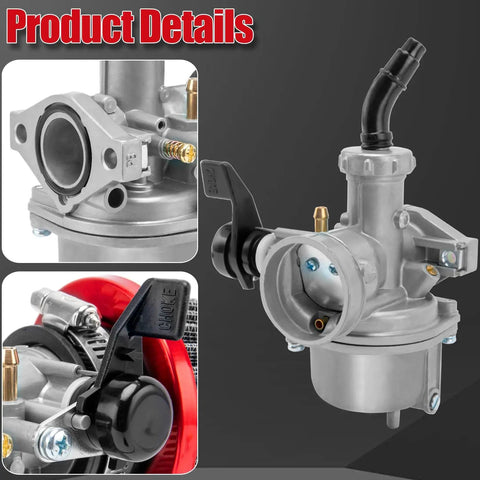 Wide Range 22Mm Carburetor Air Filter Kit For 50Cc 110Cc And 125Cc Pit Bikes Dirt Bikes ATVs And Go Karts Beef Up Power And Throttle Response