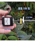 63Mm Stroke Linear Actuator With Nema 11 Mount 28Mm Precision Screw Stepper Motor in hand for size reference