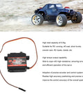 Premium Digital RC Servo Motor Equipped With Heavy Duty Metal Gears And Integrated Encoder Control System Delivering Rock Solid Precision Positioning And Beefy 6.5Kg Load Capacity For Serious Hobby Builds on a remote-controlled vehicle.