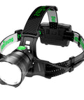 Rechargeable High Lumen Headlamp With 7 Modes, Motion Sensor, Zoomable Beam, 3280ft Throw, IP67 Waterproof for Hiking or Camping