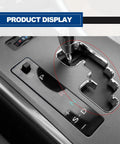 Lexus IS250 IS350 Center Console Shift Slider Cover Replacement 2005-2013 installed view, showing gear shift area, OEM 35975-53020.