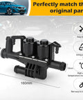 OEM Grade Heater Control Valve Water Flow Regulator Fits BMW F01 F02 F10 5 7 Series detailed view with dimensions and materials.