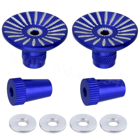 Umbrella Style Transmitter Gimbal Sticks Ends Upgrade For Remote Controllers M3 Thread CNC Machined Black Anodized For Pinch Or Thumb Flyers