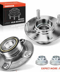 Rear Wheel Bearing And Hub Assembly For Hyundai Elantra 2001 To 2006 And Kia Spectra 2005 To 2009 Spectra5 2005 To 2009 Non ABS