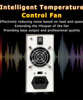 Intelligent Temperature Control Fan, Beefy Adjustable 30V 10A DC Benchtop Power Supply With Encoder Coarse And Fine Knobs
