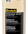 Go To Contractor Grade Tan Masking Tape For General Use And Multi Surface Projects, 1.41 Inch Wide By 60.1 Yards Per Roll