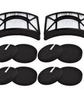 Get These Killer Hepa Filter Replacements That Work Great With Your Bissell Cleanview Vacuum Models 2486 2487 2488 2490 2492 And Powerclean 2494 Matching Parts 1604130 1601972 1608225 Includes Two Hepa And Four Foam Felt Filters showing filter kit with cleaning brush