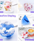 Epoxy Resin Kit With Molds For Newbies 18 Oz Clear Hard Resin Starter Casting Arts And Crafts DIY Gift Set with creative resin designs.