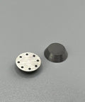 Round Carbide Brake Lathe Bits 10 Pack Positive Rake Style 940610 Replacement Part For Rotor And Drum Brakes With Screws Included