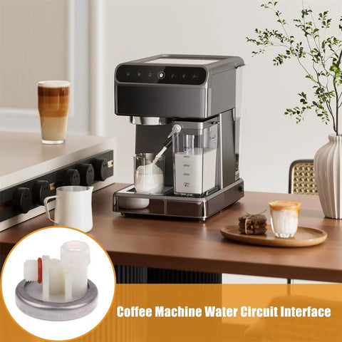 Coffee Machine Pressure Regulator For Stable Water Flow And Durable Beverage Making Component That Eliminates Pulsation From Electromagnetic Pumps Delivers Smooth Extraction And Home Barista Quality, coffee machine water circuit interface