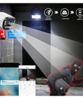 Top Shelf 16 Channel 4K Security Camera Kit With Smooth 5X Optical Zoom And Badass Exir Illumination For Flawless Zero Lux Footage Plus Ai Autofocus detects intruder with alert notifications.