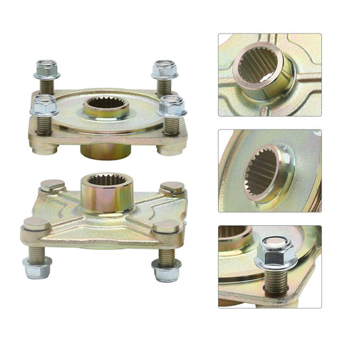Heavy Duty Rear Axle Wheel Hubs For 110Cc 125Cc 150Cc 200Cc Atv And Go Kart Featuring 23 Tooth Spline And Four Studs Made From Premium Steel Alloy To Shred Dirt Tracks All Weekend Long Without Breaking A Sweat Today