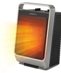 Compact 1500W Space Heater for Indoor Use with Thermostat Ceramic Portable Heater with Safe Tip Over Protection