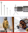 Split Cotter Pins Stainless Steel Grade 304 Assortment Pack With Hard Case Box 150 300 560 680 Pieces For Auto Repair Machinery And DIY Projects Quick Secure Fixation And Easy Install, used in machinery and rigging