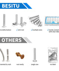 Comparison of All In One 720 Piece Stainless Steel Machine Screw Set With Phillips Pan Head Nuts Bolts And Flat Washers In Durable Case to others