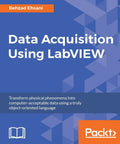 Hands-On Data Acquisition System From Scratch With Visual Programming cover showing LabVIEW guide by Behzad Ehsani