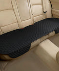 Universal Black Back Seat Cover With Storage Pocket For Cars Trucks And SUVs Durable Water Resistant Auto Seat Cushion Pad Mat
