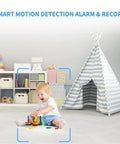 Nursery view using Ultra Compact 1080P Wireless Mini Camera DIY Module Nanny Cam For Home And Outdoor Surveillance Hidden Tiny Security Camera For Indoor And Car Use Portable Easy Setup Covert Monitoring.