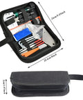 Guitar Repair Kit For Pros And Hobbyists With Pro Grade String Action Ruler Gauge Measuring Tools Hex Wrench Set in case