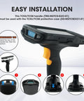 Trigger Handle For TC53 TC58 Handheld Barcode Scanner Mobile Computer With Rugged Protective Case Required To Ensure Safe Sensitive Scanning And Comfortable, Secure Grip TRG-NGTC5-ELEC-01 side view