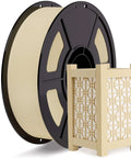 Matte Beige PLA Filament 1.75mm For Bambu Lab Printers Tan Skin Tone Spool 1kg beside decorative model print