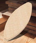 Close-up of a Solid Beech Wood Biscuit in 0 size from Solid Beech Wood Biscuits Set In Sizes 0 10 20 With 100 Pieces Pro Grade