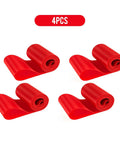 Rim Strip Rim Tape 26 Inch Fat Tire Liner PVC Inner Tube Cushion Protector Anti Puncture For Bikes Four Pack Red Built To Last