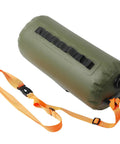 Do It All 3 In 1 Inflatable Water Weight Bag For Camping, Swim Float And Tent Anchor, Portable Water Storage Bag, 10L Green PVC